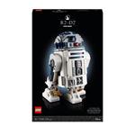 LEGO Star Wars 75308 R2-D2 Droide da Costruzione per Adulti, Modello da Esposizione con Spada Laser di Luke Skywalker