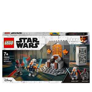 Giocattolo LEGO Star Wars 75310 Duello su Mandalore, Set da Costruzione con Personaggio di Darth Maul e Spade laser, Giochi per Bambini LEGO