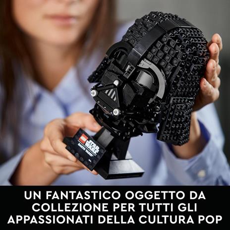 LEGO Star Wars (75304). Casco di Darth Vader, Set da Costruzione per Adulti, Regalo da Collezione - 4