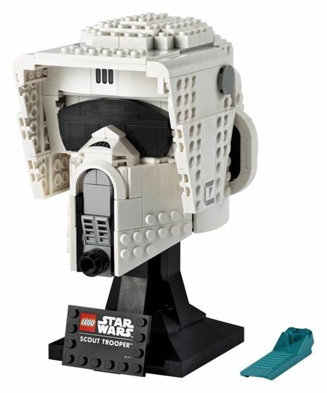 LEGO Star Wars (75305). Casco da Scout Trooper, Set da Costruzione per Adulti, Regalo da Collezione - 2