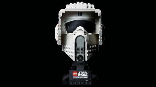 LEGO Star Wars (75305). Casco da Scout Trooper, Set da Costruzione per Adulti, Regalo da Collezione - 4