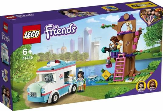 LEGO Friends (41445). L'ambulanza della clinica veterinaria