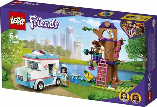 LEGO Friends (41445). L'ambulanza della clinica veterinaria - 11