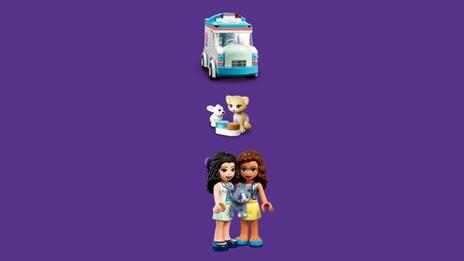 LEGO Friends (41445). L'ambulanza della clinica veterinaria - 4