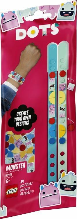 LEGO DOTs (41923). Braccialetti mostro