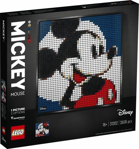LEGO ART (31202). Disney's Mickey Mouse