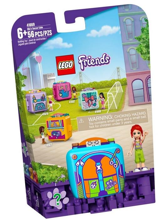LEGO Friends (41669). Il cubo del calcio di Mia