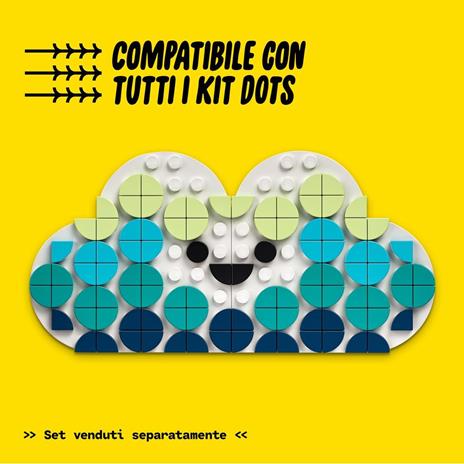 LEGO DOTS 41935 MEGA PACK, Kit per Giochi Creativi per Bambini, Decorazioni per la Cameretta e Bigiotteria Fai da Te - 5