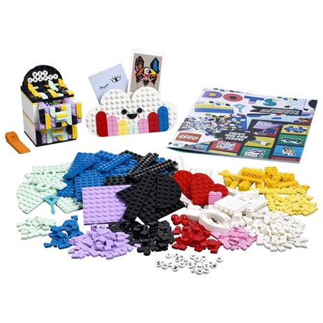 LEGO DOTS 41938 Designer Box Creativa, Kit Fai da Te per Bambini, Decorazioni Cameretta con Portamatite, Cornice Foto - 8