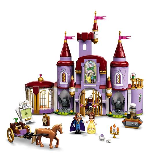 LEGO Disney Princess 43196 Il Castello di Belle e della Bestia, Set delle  Principesse con 3 Mini Bamboline - LEGO - Disney Princess - Edifici e  architettura - Giocattoli