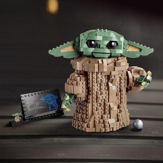 LEGO Star Wars 75318 Il Bambino, Modellino da Costruire del Personaggio 'Baby Yoda' dal Film The Mandalorian, Idea Regalo - 3