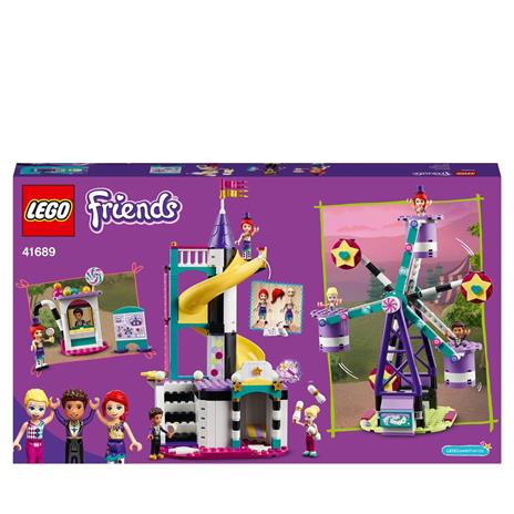 LEGO Friends (41689). La Ruota panoramica e lo scivolo magici - 8