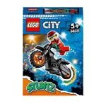 LEGO City Stuntz Stunt Bike Antincendio, Moto Giocattolo con Funzione 