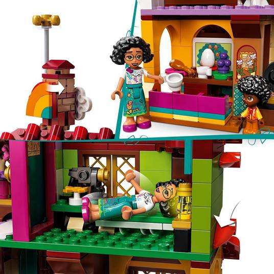 LEGO Disney 43202 la Casa dei Madrigal, Giocattolo con Mini Bamboline, Casa di Bambole, Idea Regalo dal Film Encanto - 5