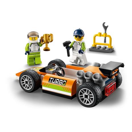 LEGO City Great Vehicles 60322 Auto da Corsa, Macchina Giocattolo Stile Formula 1 con 2 Minifigure, per Bambini di 4+ Anni - 4