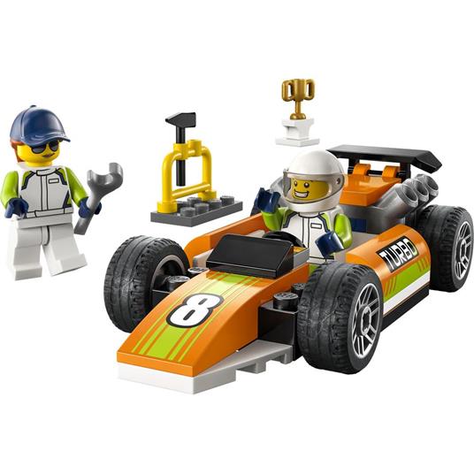 LEGO City Great Vehicles 60322 Auto da Corsa, Macchina Giocattolo Stile Formula 1 con 2 Minifigure, per Bambini di 4+ Anni - 8