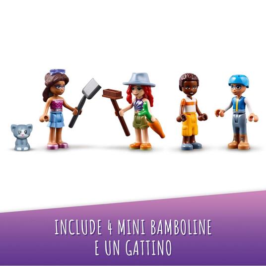 LEGO Friends 41702 Casa Galleggiante sul Canale, Giochi per Bambina e Bambino dai 7 Anni in su con Giardino - 8