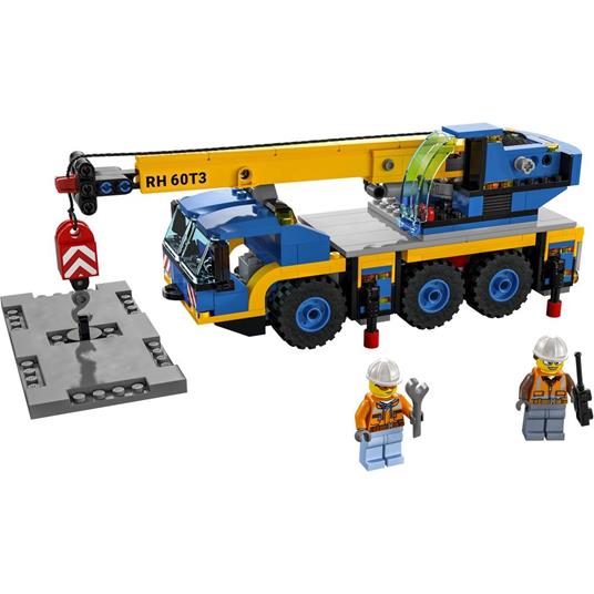LEGO City Great Vehicles 60324 Gru Mobile, Veicoli da Cantiere, Camion Giocattolo, Giochi per Bambini dai 7 Anni in su - 8