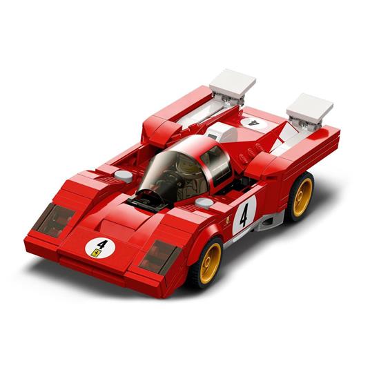 LEGO Speed Champions 76906 1970 Ferrari 512 M, Macchina Giocattolo da Corsa, Auto Sportiva Rossa, Modellismo da Collezione - 3