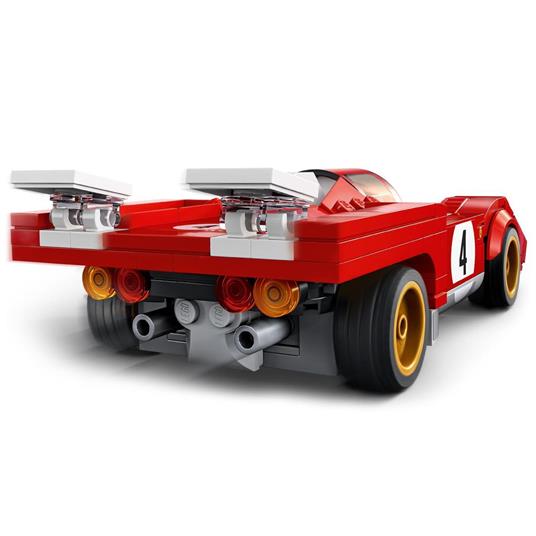 LEGO Speed Champions 76906 1970 Ferrari 512 M, Macchina Giocattolo da Corsa, Auto Sportiva Rossa, Modellismo da Collezione - 5