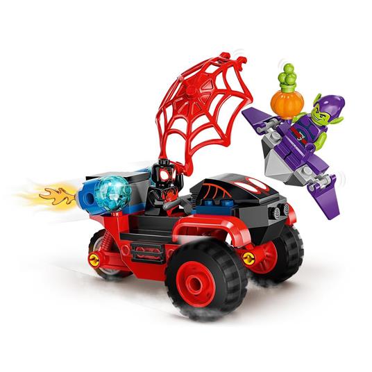 LEGO Marvel 10781 Spidey e i Suoi Fantastici Amici Miles Morales: La Techno Trike di Spider-Man, Macchina Giocattolo - 3