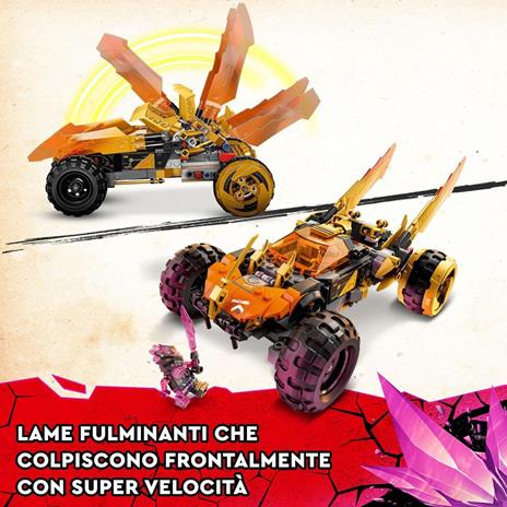 LEGO Ninjago 71769 Fuoristrada Drago di Cole, Set Serie TV Crystallized, Macchina Giocattolo, Giochi per Bambini da 8 Anni - 3