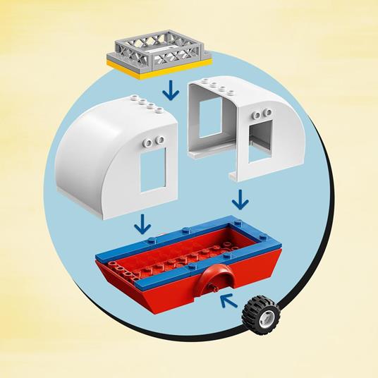 LEGO Disney Topolino e Amici 10777 Vacanza in Campeggio con Topolino e Minnie, Pluto, Camper Giocattolo, Giochi per Bambini - 6