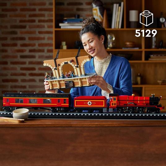 LEGO Harry Potter 76405 Hogwarts Express - Edizione del Collezionista, Modellino da Costruire Replica Treno a Vapore dei Film - 3