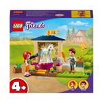 LEGO Friends 41696 Stalla di Toelettatura dei Pony, con Cavallo Giocattolo e Mini Bamboline Mia e Daniel, Giochi per Bambini