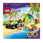 LEGO Friends 41697 Veicolo di Protezione delle Tartarughe, Animali Marini Giocattolo per Bambini dai 6 Anni, ATV e Roulotte