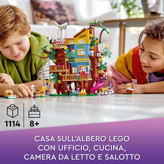 LEGO Friends 41703 Casa sull'Albero dell'Amicizia con Mini Bamboline di Mia  e River, Giochi per Bambini dai 8 Anni in su - LEGO - Star Wars - Edifici e  architettura - Giocattoli