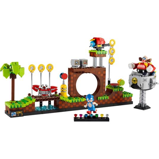 LEGO Ideas 21331 Sonic the Hedgehog - Green Hill Zone, Modello da Costruire per Adulti, Cultura Pop Anni 90, Dr. Eggman - 7