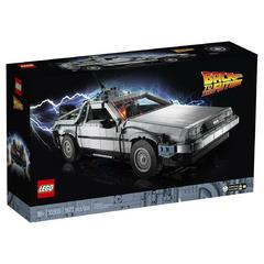 LEGO Icons 10300 Macchina del Tempo Ritorno al Futuro, Set Modellino Delorean da Costruire, Minifigure di Doc e Marty McFly