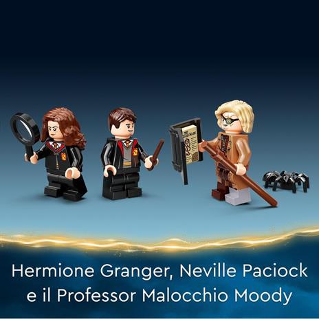 LEGO Harry Potter 76397 Lezione di Difesa a Hogwarts, Libro di Magia Portatile, Regalo da Collezione con il Professor Moody - 4