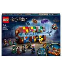 Giocattolo LEGO Harry Potter 76399 Il Baule Magico di Hogwarts, Idea Regalo Personalizzabile, Stemmi Case, Cappello Parlante e Gufo LEGO