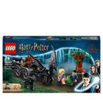 LEGO Harry Potter 76400 Thestral e Carrozza di Hogwarts, con Cavallo Giocattolo e 2 Minifigure, Giochi per Bambini dai 7 Anni