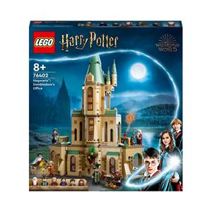 Giocattolo LEGO Harry Potter 76402 Hogwarts: Ufficio di Silente, Castello Giocattolo con Cappello Parlante e Spada di Grifondoro LEGO