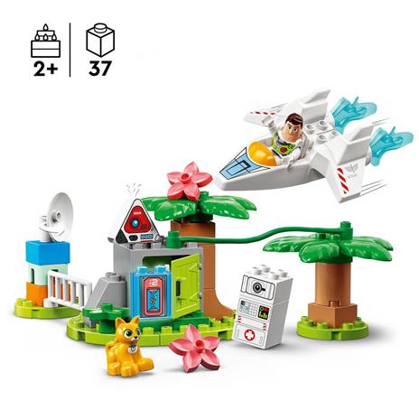 LEGO DUPLO Disney e Pixar 10962 La Missione Planetaria di Buzz Lightyear, Giochi per Bambini, Astronave e Robot Giocattolo - 4