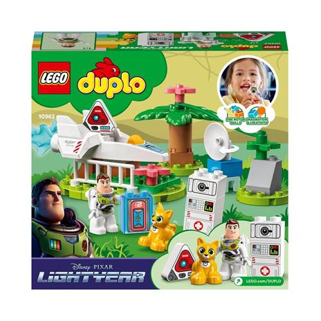LEGO DUPLO Disney e Pixar 10962 La Missione Planetaria di Buzz Lightyear, Giochi per Bambini, Astronave e Robot Giocattolo - 9