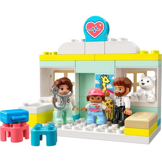 LEGO DUPLO 10968 Visita dal Dottore, Giochi Educativi per l'Apprendimento dei Bambini di 2+ Anni, Giocattoli Creativi - 7