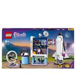 LEGO Friends 41713 L’Accademia dello Spazio di Olivia, Giochi Educativi per Bambini di 8+ Anni, con Razzo Spaziale Giocattolo