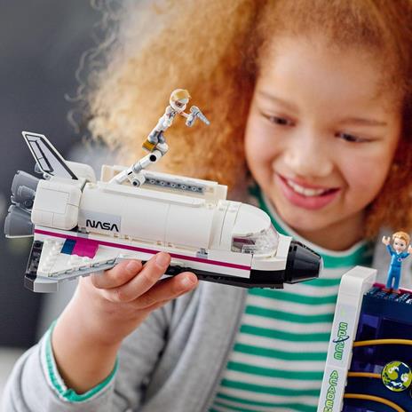 LEGO Friends 41713 L’Accademia dello Spazio di Olivia, Giochi Educativi per Bambini di 8+ Anni, con Razzo Spaziale Giocattolo - 8