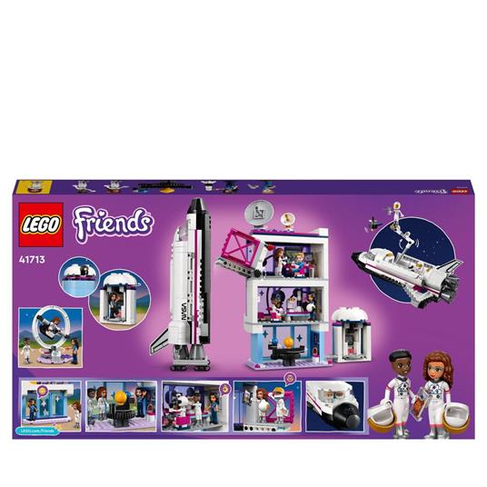 LEGO Friends 41713 L’Accademia dello Spazio di Olivia, Giochi Educativi per Bambini di 8+ Anni, con Razzo Spaziale Giocattolo - 10