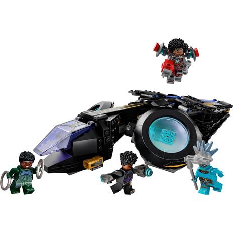 LEGO Marvel 76211 Sunbird di Shuri, Aereo Giocattolo di Black Panther, Giochi per Bambini con Supereroi, Idee Regalo - 7