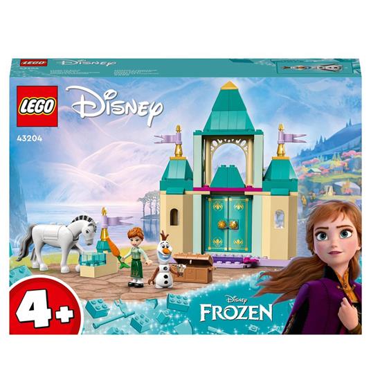 LEGO Principessa Disney 43204 Divertimento al Castello di Anna e Olaf, con  Personaggi Frozen, Giochi per Bambini dai 4 Anni - LEGO - Principessa Disney  - Edifici e architettura - Giocattoli