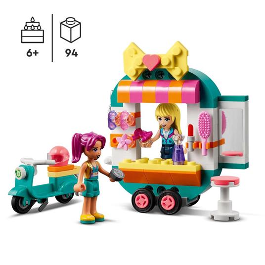 LEGO Friends 41719 Boutique di Moda Mobile, Parrucchiere e Accessori per Mini Bamboline, Giochi per Bambini dai 6 Anni - 3