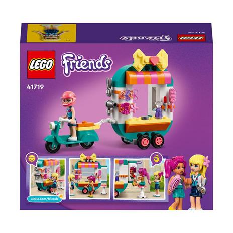 LEGO Friends 41719 Boutique di Moda Mobile, Parrucchiere e Accessori per Mini Bamboline, Giochi per Bambini dai 6 Anni - 8