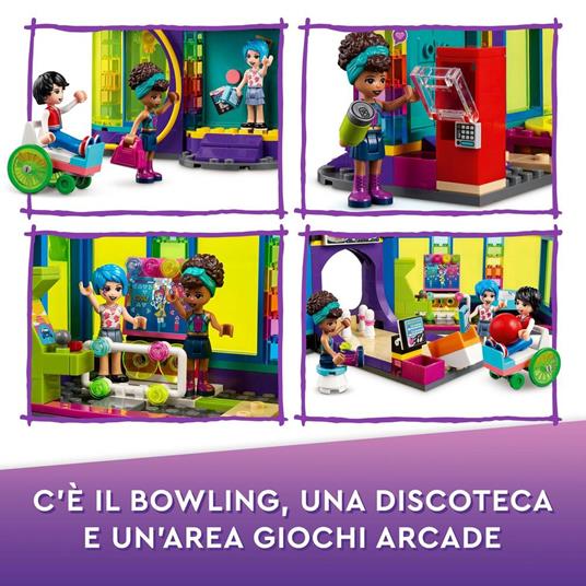 LEGO Friends 41708 Arcade Roller Disco, Mini Bambolina Andrea, Idea Regalo, Giochi per Bambine e Bambini dai 7 Anni - 4