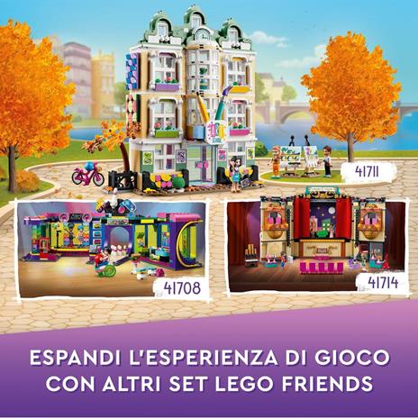 LEGO Friends 41708 Arcade Roller Disco, Mini Bambolina Andrea, Idea Regalo, Giochi per Bambine e Bambini dai 7 Anni - 7