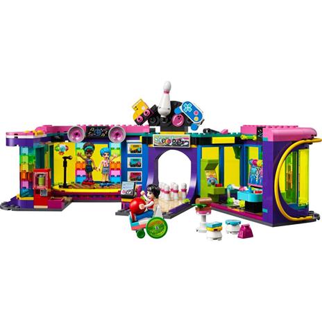 LEGO Friends 41708 Arcade Roller Disco, Mini Bambolina Andrea, Idea Regalo, Giochi per Bambine e Bambini dai 7 Anni - 8